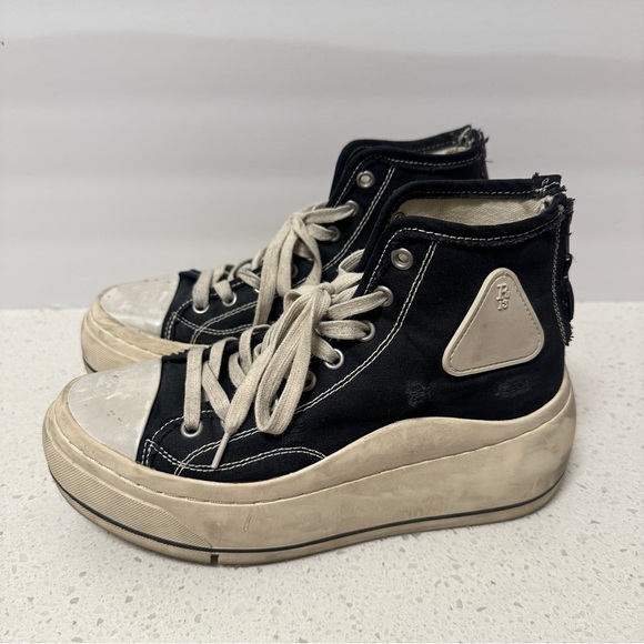 R13 Kurt High Top Sneaker 37 - Picture 1 of 5